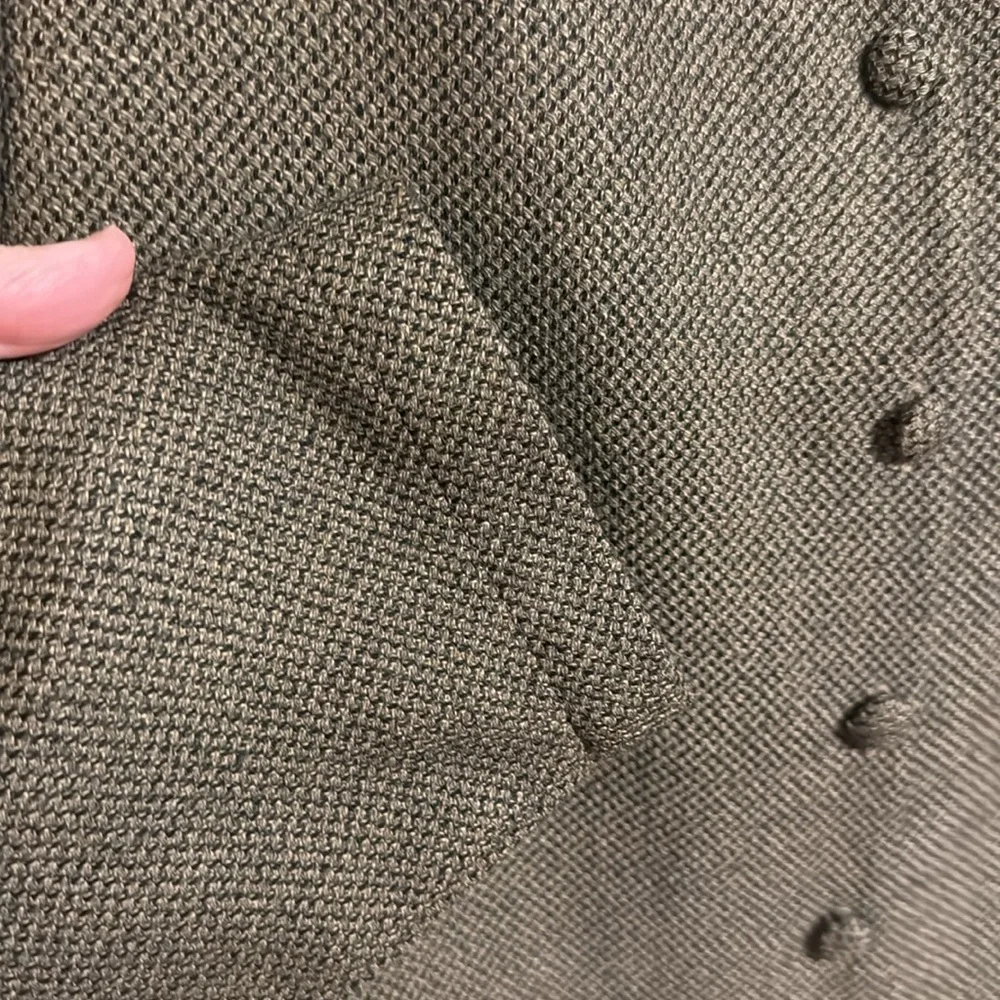 Eileen Fisher collarless wool jacket  - vintage - Picture 5 of 7